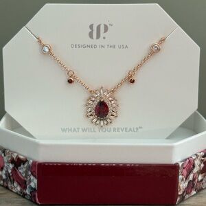 Bomb Party 2026 December Necklace “Glam Is A Given” Brand New!